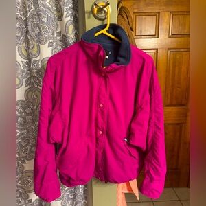Patagonia Fleece Lined Magenta Jacket
